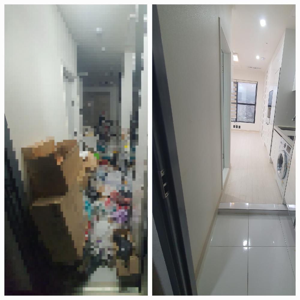 방치하면 더 커집니다, 쓰레기집 해결