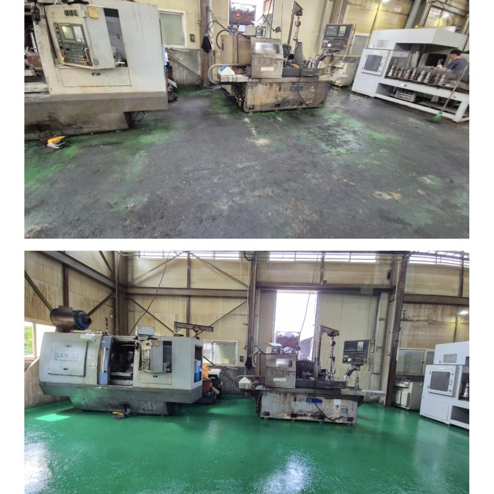 공장 바닥에폭시 시공