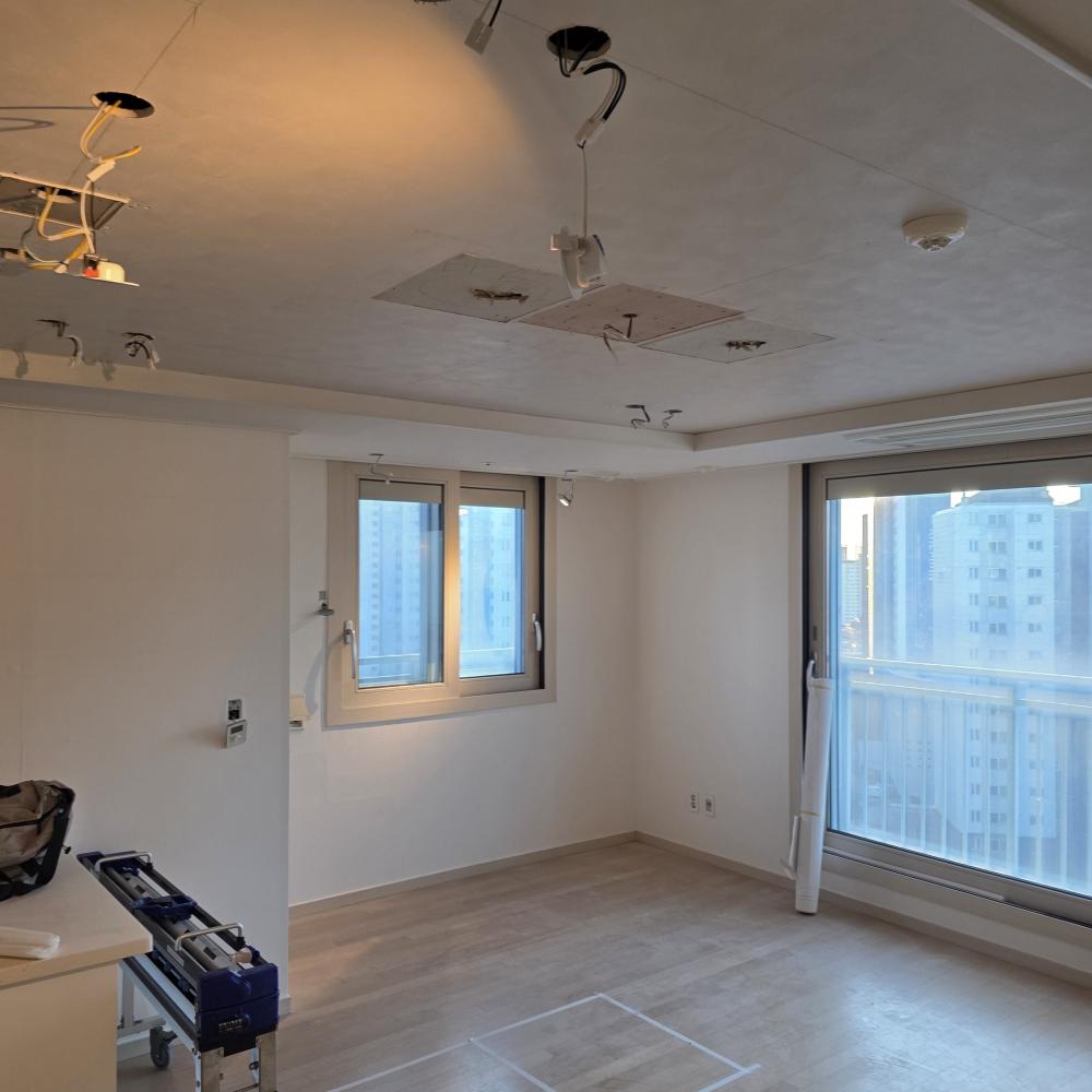 동대문 래미안위브 개나리 로하스 실크 시공