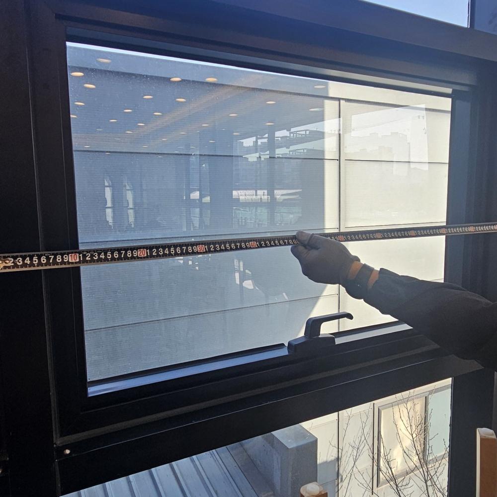 상가 콤비블라인드 시공 후기 - 실측부터 설치까지 한 번에!