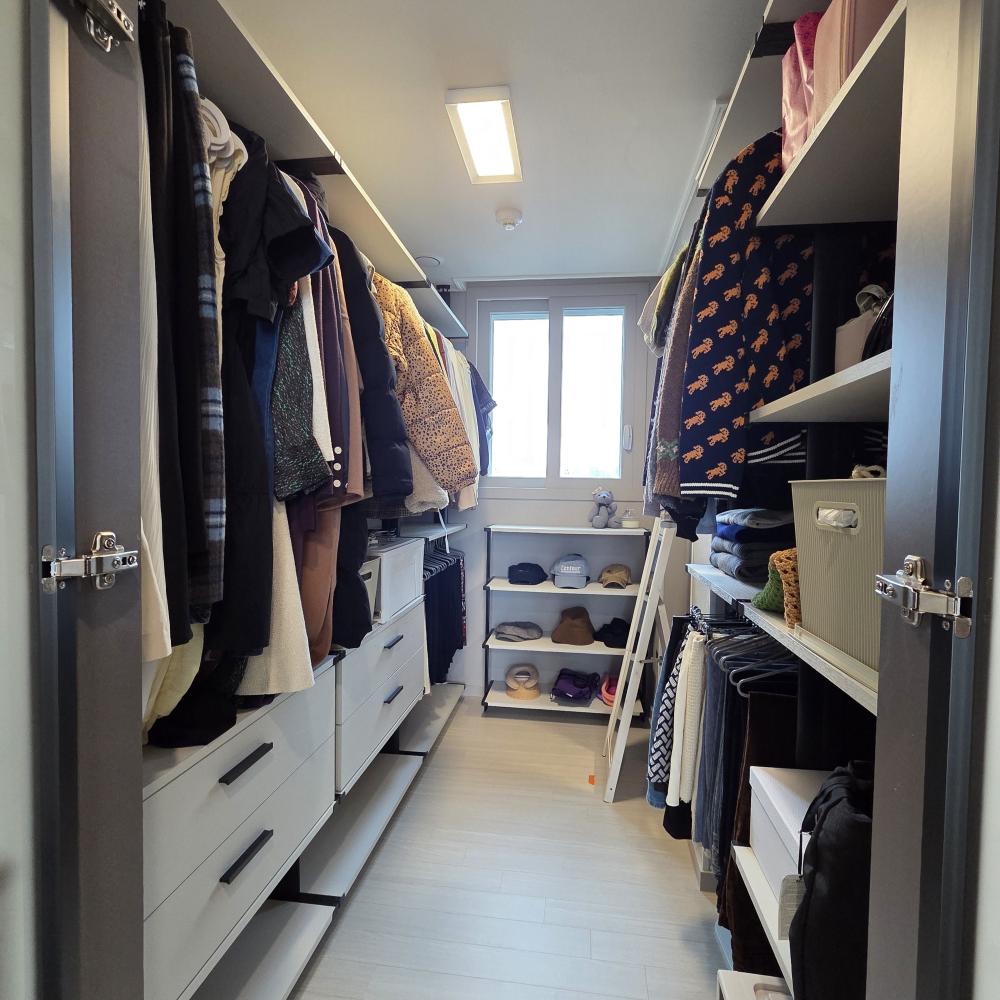 드레스룸 옷정리