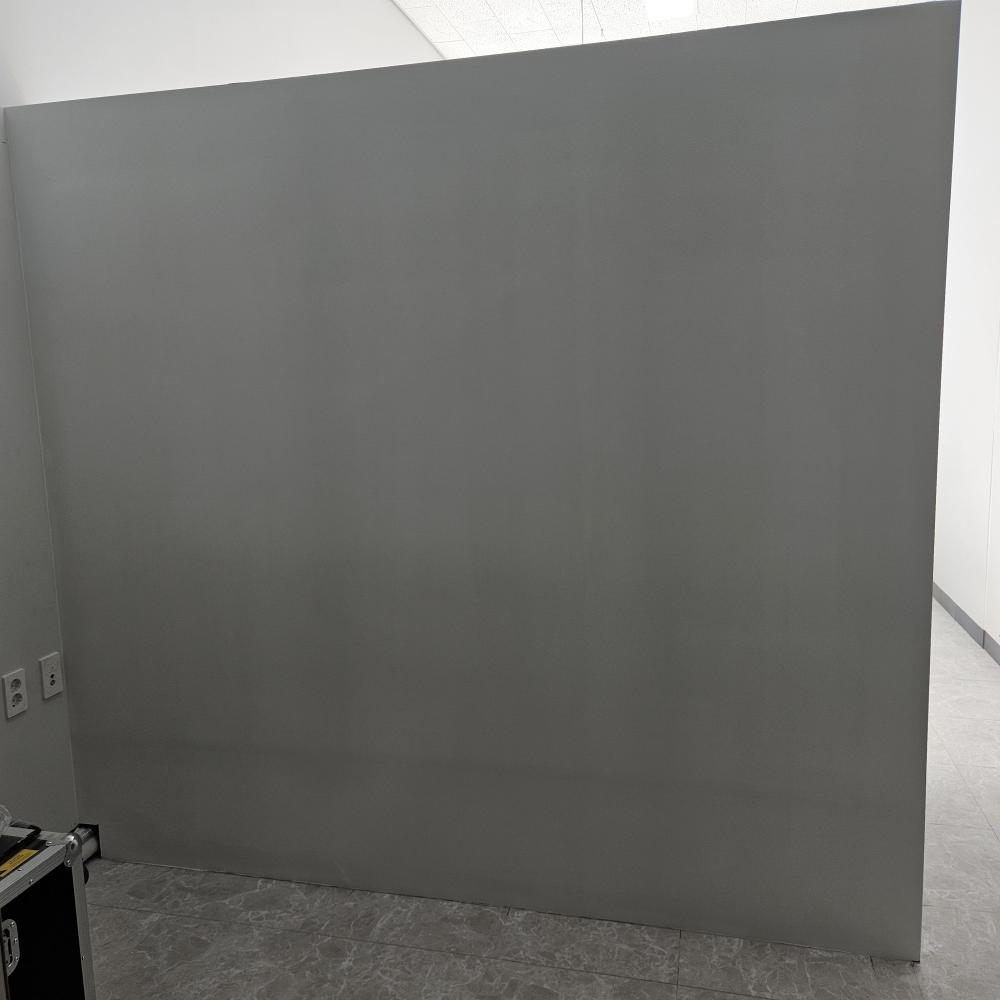 칸막이 페인트도장 작업진행