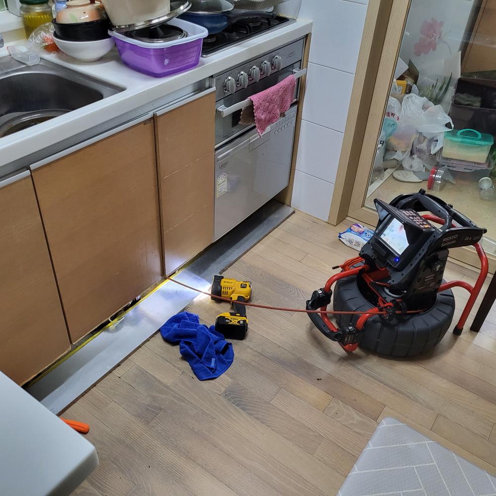 빌라싱크대막힘공용하수구고압세척