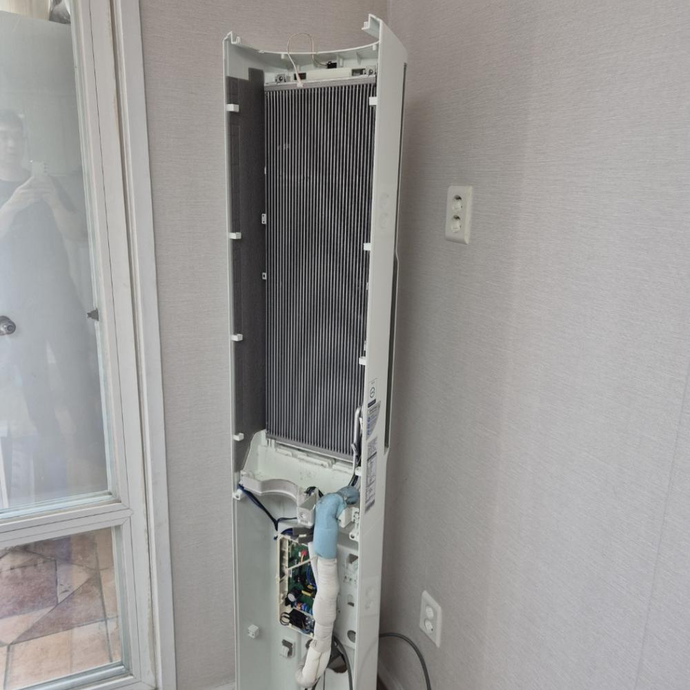 ❄️ 스탠드 에어컨 완전분해 청소 전문업체 – 여름아부탁해 ❄️