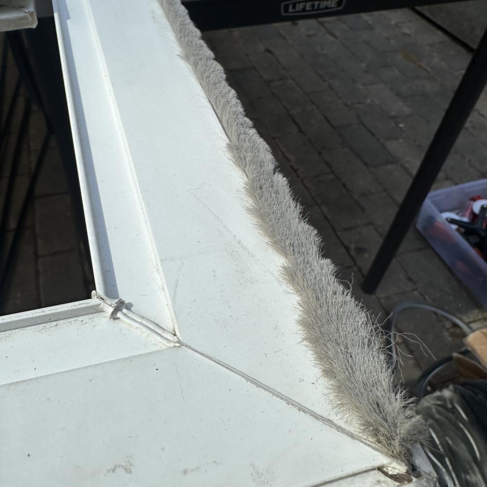 특허쫄대 로 시공하는 미세방충망 교체 작업