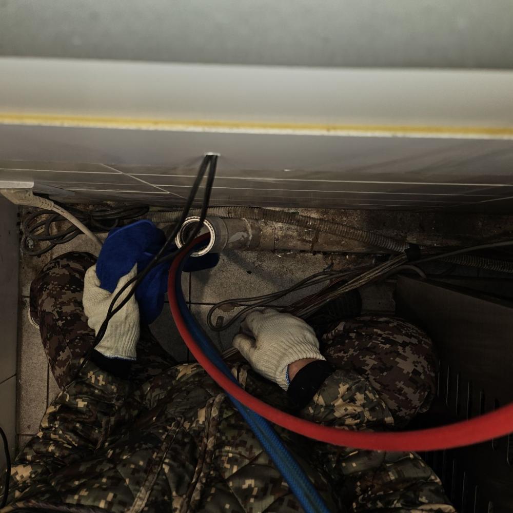 거래단골매장커피숍 싱크대스케일링작업2일차