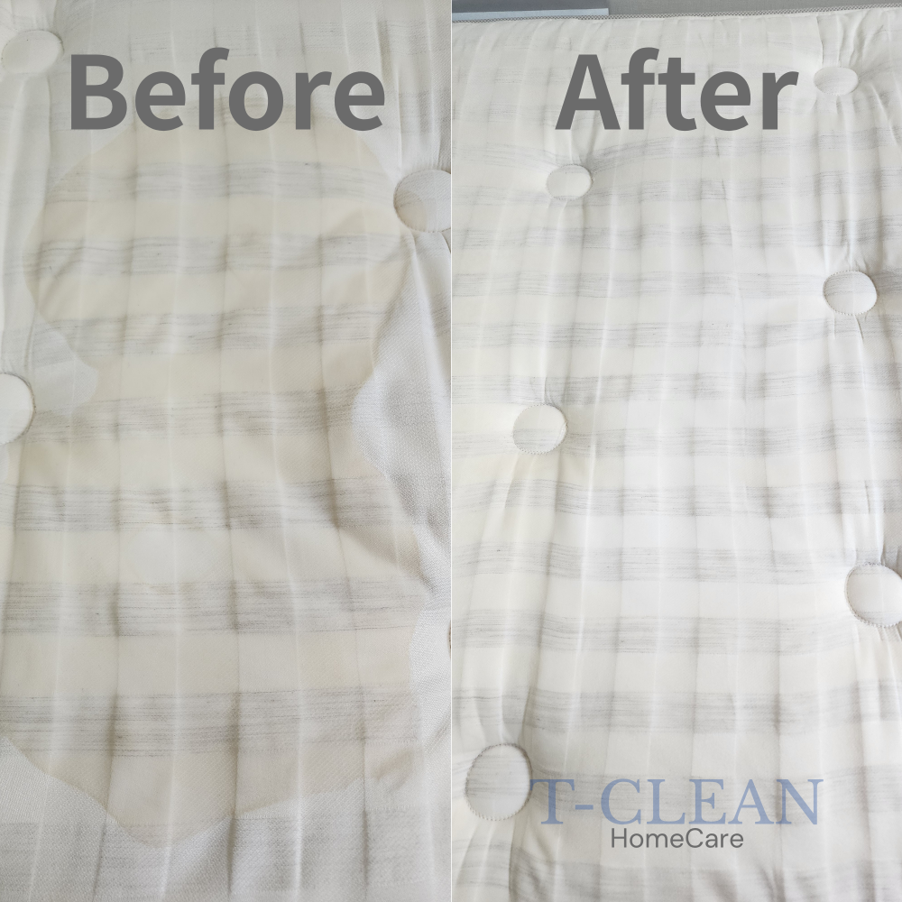 아기 매트리스 소변 얼룩, 혼자 못 지운다면 티클린이 답입니다