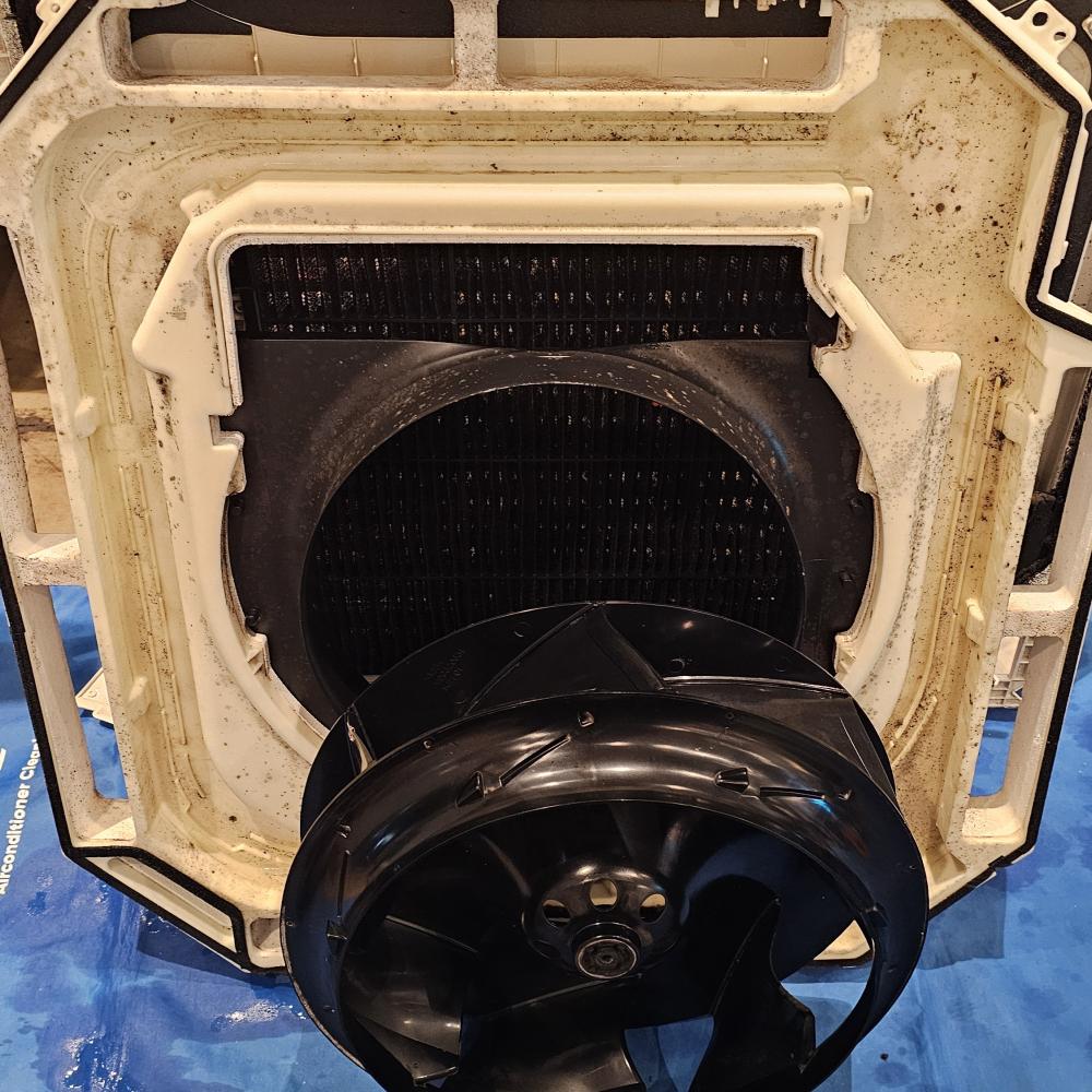 4웨이 에어컨청소 전/후