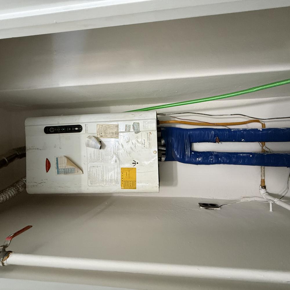 귀뚜라미 보일러에서 린나이 콘덴싱 교체 복도식 연통교체