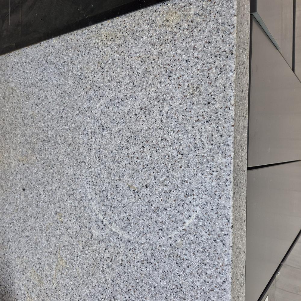 인조대리석 열손상 냄비자국 복원 시공