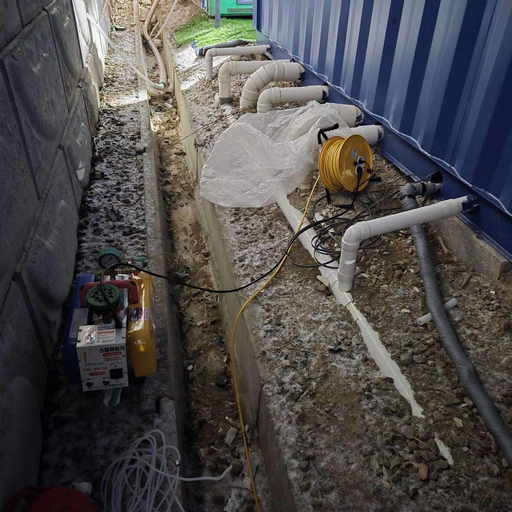 김포컨테이너화장실 해빙