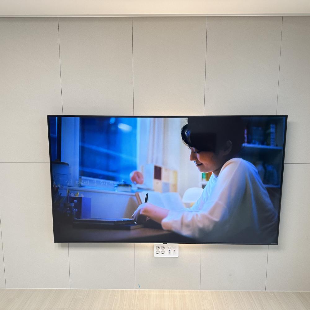 벽걸이티비 설치업체 더바른컴퍼니입니다..