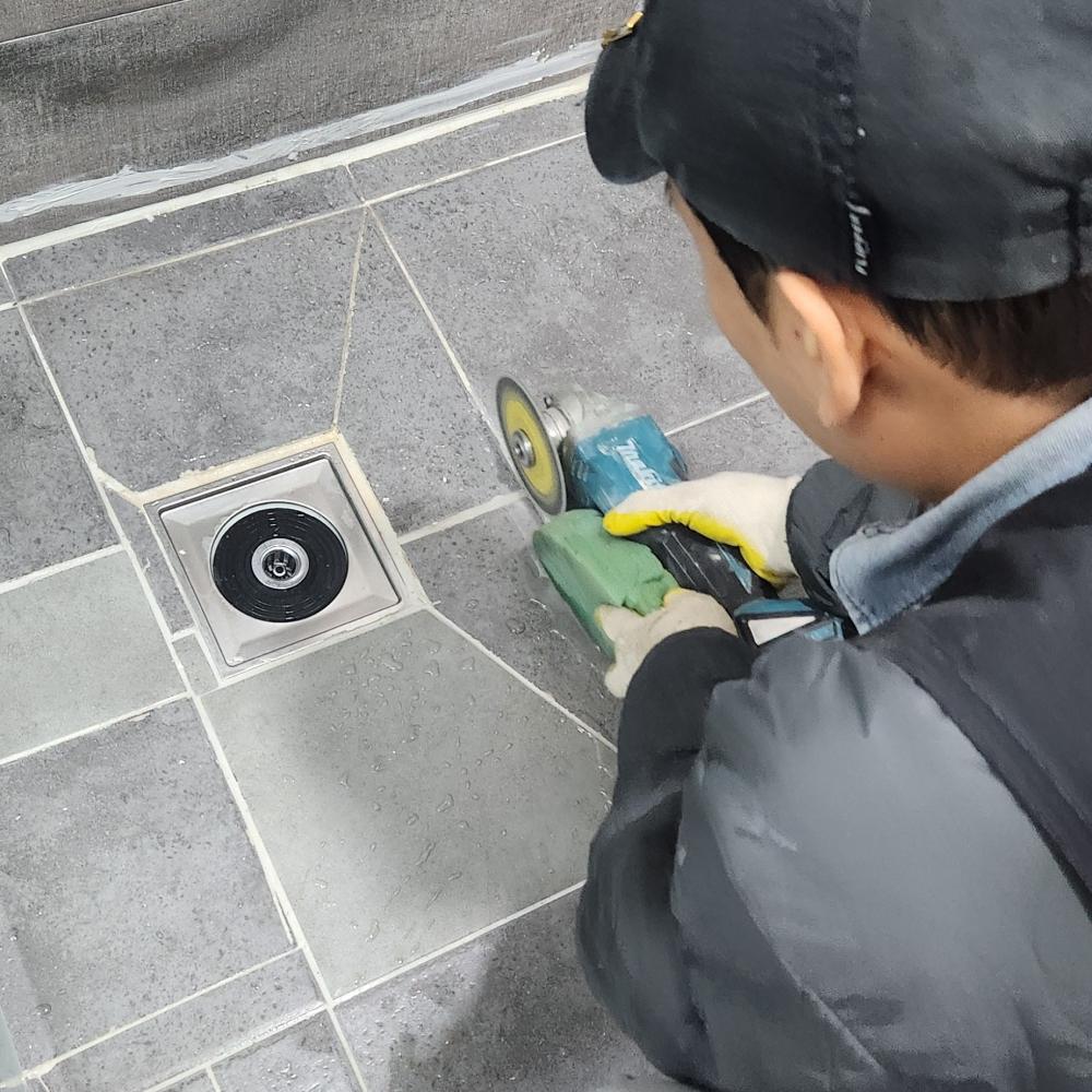 아파트욕실 온수누수탐지시공